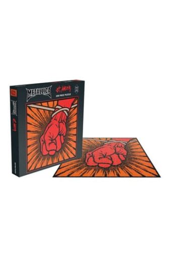 Официално лицензиран пъзел Metallica St. Anger 500 части - перфектният подарък за всички фенове на Metallica
