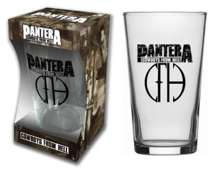 PANTERA Beer Glass - COWBOYS FROM HELL