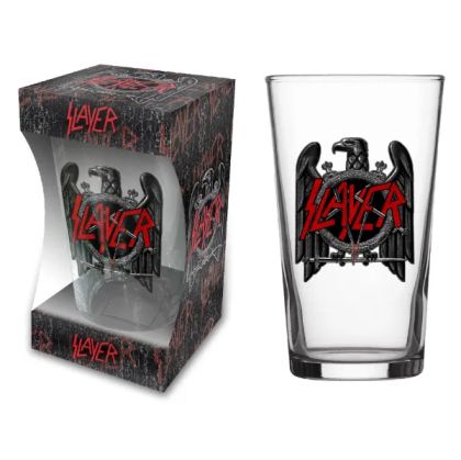 Официално лицензирана за чаша бира SLAYER – EAGLE – идеалният подарък за всеки фен на бандата