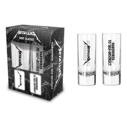 METALLICA Shot Glass Set - HARDWIRED