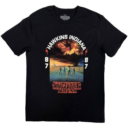 STRANGER THINGS T-SHIRT - HAWKINS 008
