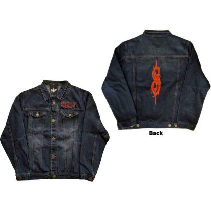 SLIPKNOT DENIM JACKET - TRIBAL LOGO