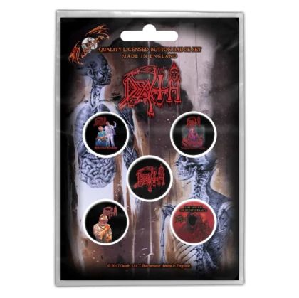 Death Button Badge Pack - Albums