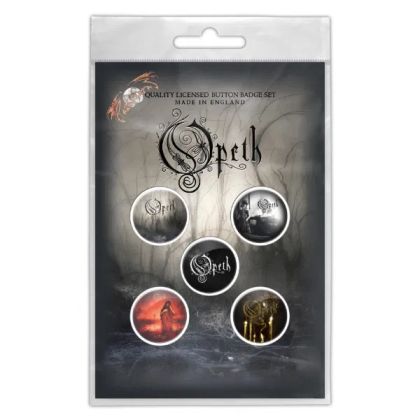 Значки 5 бр. Opeth - Classic Albums