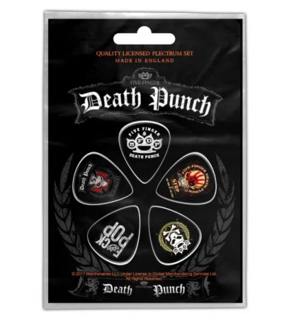 Five Finger Death Punch Plectrum Pack - Logos