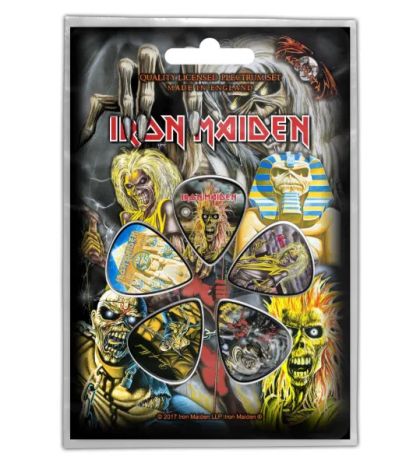 Перца за китара 5 бр. Iron Maiden - Early Albums