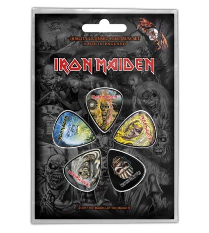 Iron Maiden Plectrum Pack - The Faces of Eddie