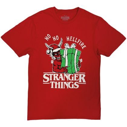 ТЕНИСКА STRANGER THINGS - HO HO HELLFIRE