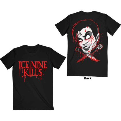 ICE NINE KILLS T-SHIRT - CROSS SWORDS (BACK PRINT)