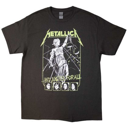 METALLICA T-SHIRT - JUSTICE FACES