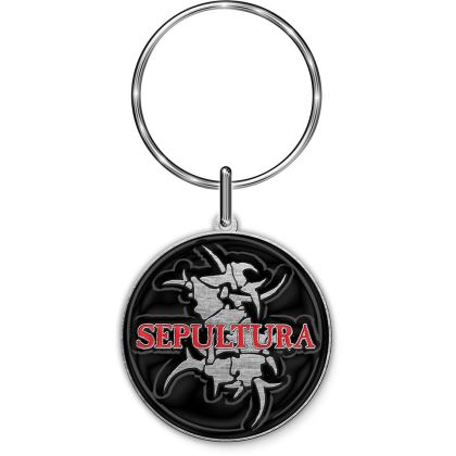 Sepultura Keychain - Logo & Tribal S