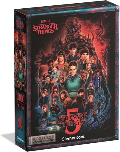 Stranger Things Season 5 - 1000 Piece Jigsaw Puzzle