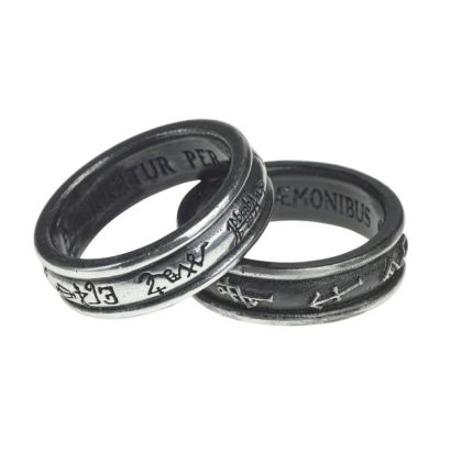 Пръстен Alchemy Demon Black & Angel White