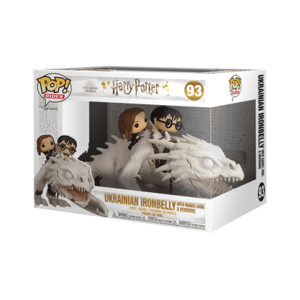 Funko Pop! Harry Potter Ukrainian Ironbelly With Harry, Ron, Hermione