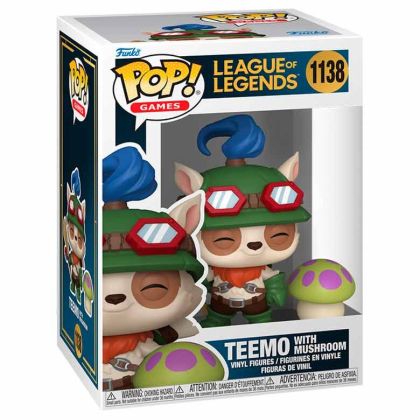 Funko Pop! League of Legends Teemo with Mushroom