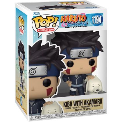 Funko Pop! Naruto Shippuden Kiba with Akamaru