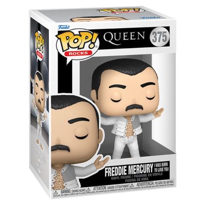 Funko Pop! Queen Freddie Mercury White