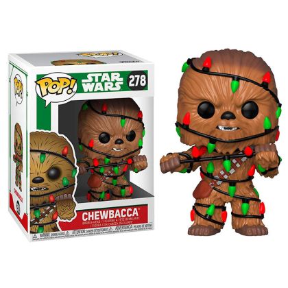 Funko Pop! Star Wars Chewbacca Holiday Chewie with Lights