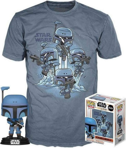 Funko Pop! Star Wars The Mandalorian + Tshirt L