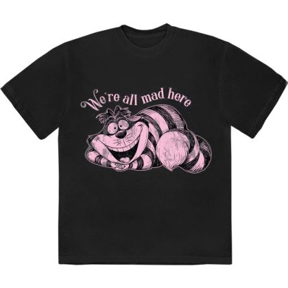 DISNEY ALICE IN WONDERLAND TSHIRT - WE'RE ALL MAD HERE