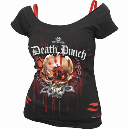 ДАМСКА БЛУЗА FIVE FINGER DEATH PUNCH -  ASSASSIN 