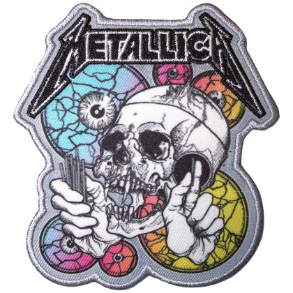 Нашивка Metallica - The Shortest Straw Multicolored Eyes