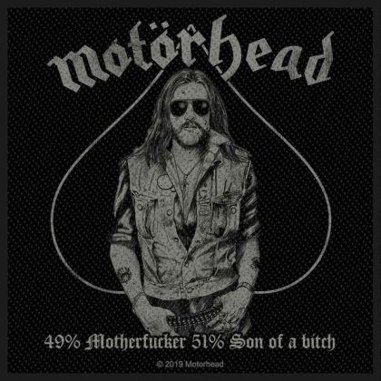 Нашивка Motorhead - 49%Motherfucker