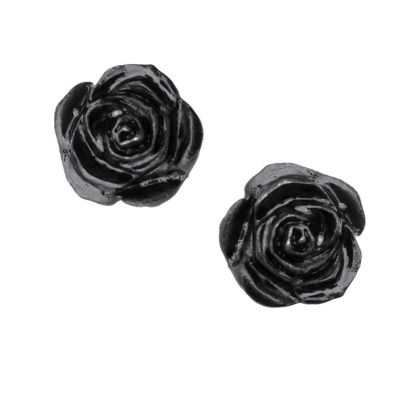 Обеци Alchemy The Romance of Black Rose Stud