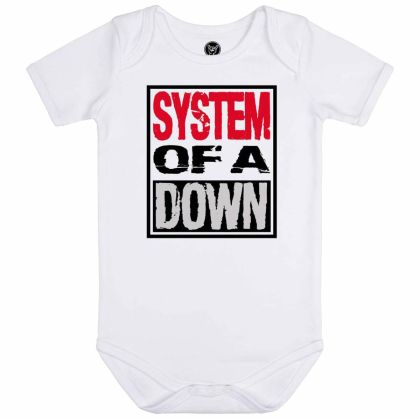 Бебешко боди System of a Down (Logo) 