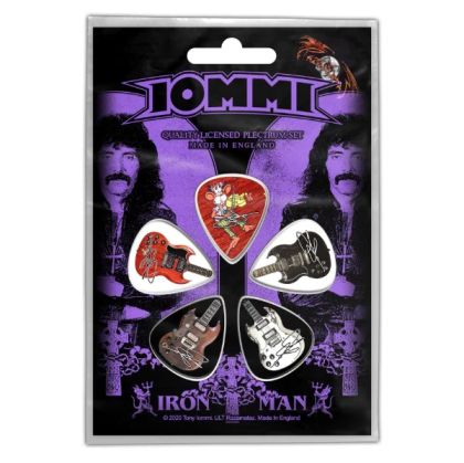 Перца за китара 5 бр. Tony Iommi - Iron Man