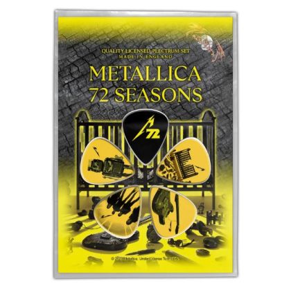 Перца за китара 5 бр. Metallica - 72 Seasons