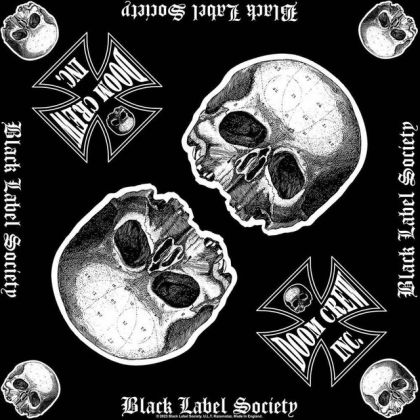 БАНДАНА BLACK LABEL SOCIETY  -DOOM CREW