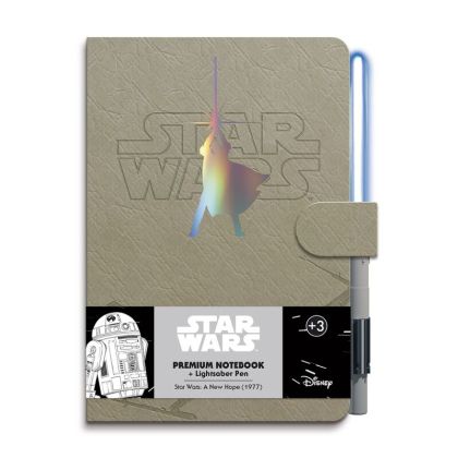 Тетрадка A5 + химикал Star Wars Premium Luke Skywalker