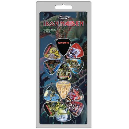 Перца за китара 12 бр. IronMaiden - Album Covers