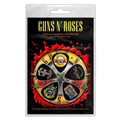 Перца за китара 5 бр. Guns N’ Roses - Bullet Logo