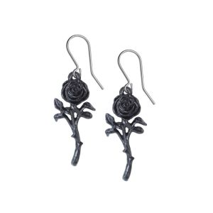 Alchemy The Romance of the Black Rose Earrings