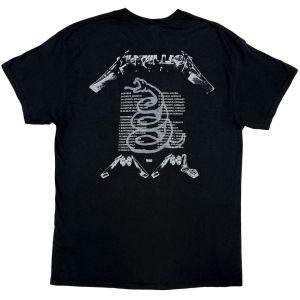 METALLICA T-SHIRT - 4 FACES (BACK PRINT)