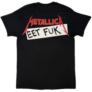 METALLICA T-SHIRT - EET FUK (BACK PRINT)