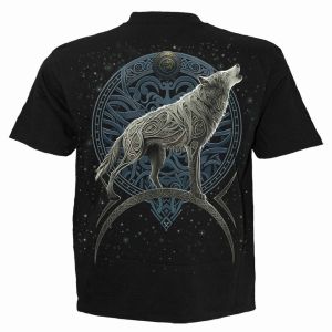 ТЕНИСКА SPIRAL - CELTIC WOLF (ПЕЧАТ НА ГЪРБА)