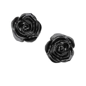 Обеци Alchemy The Romance of Black Rose Stud