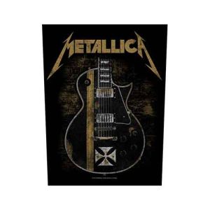НАШИВКА ЗА ГРЪБ METALLICA - HETFIELD GUITAR