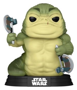 Funko Pop! Star Wars The Mandalorian and Grogu Rotta the Hutt (Glow) 9 cm