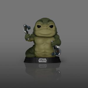 Funko Pop! Star Wars The Mandalorian and Grogu Rotta the Hutt (Glow) 9 cm